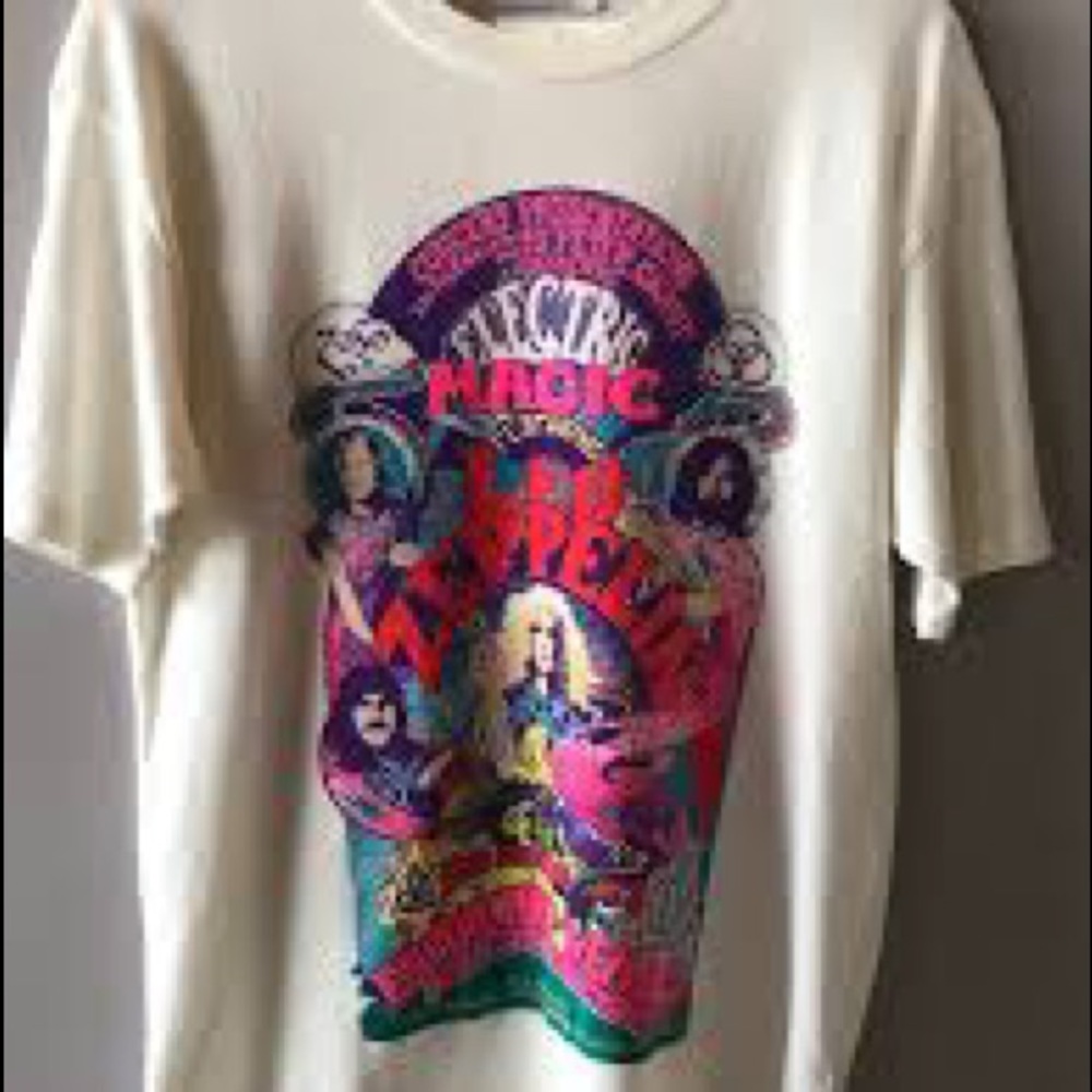 Daydreamer Led Zeppelin electric magic weekend tshirt size large